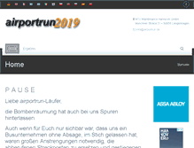 Tablet Screenshot of airportrun.de